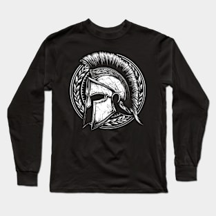 Spartan warrior Long Sleeve T-Shirt